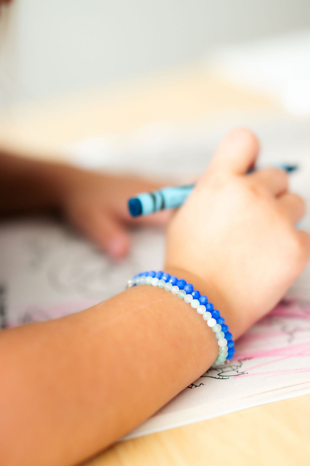 SEA GLASS GEM BABY BRACELET