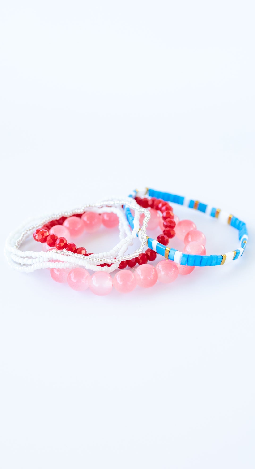 ACCENT BRACELET STACK - STARS + STRIPES