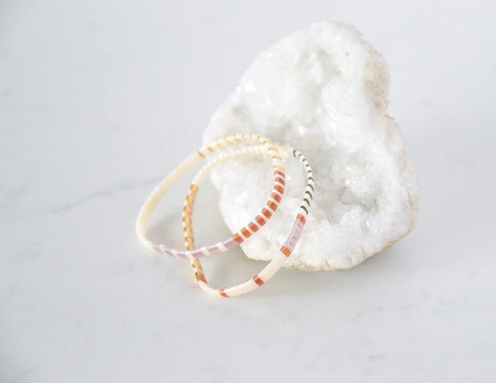 Malibu Bracelet Stack | Handmade Beaded Bracelets | Shop Current 