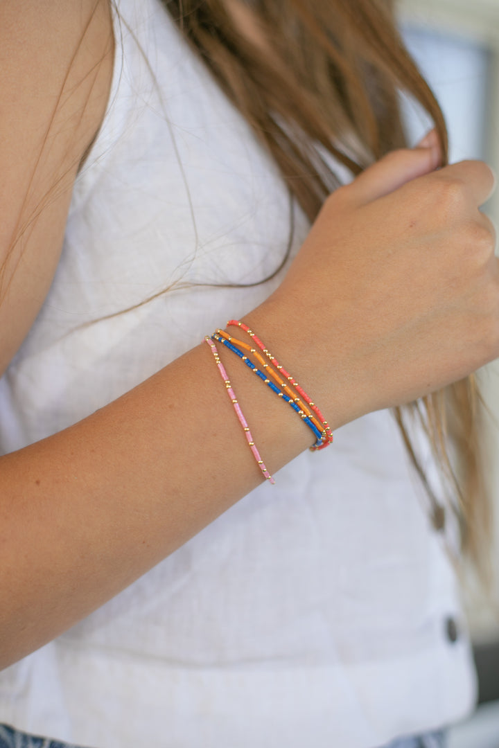 DAINTY BRACELET STACK - BRIGHTS