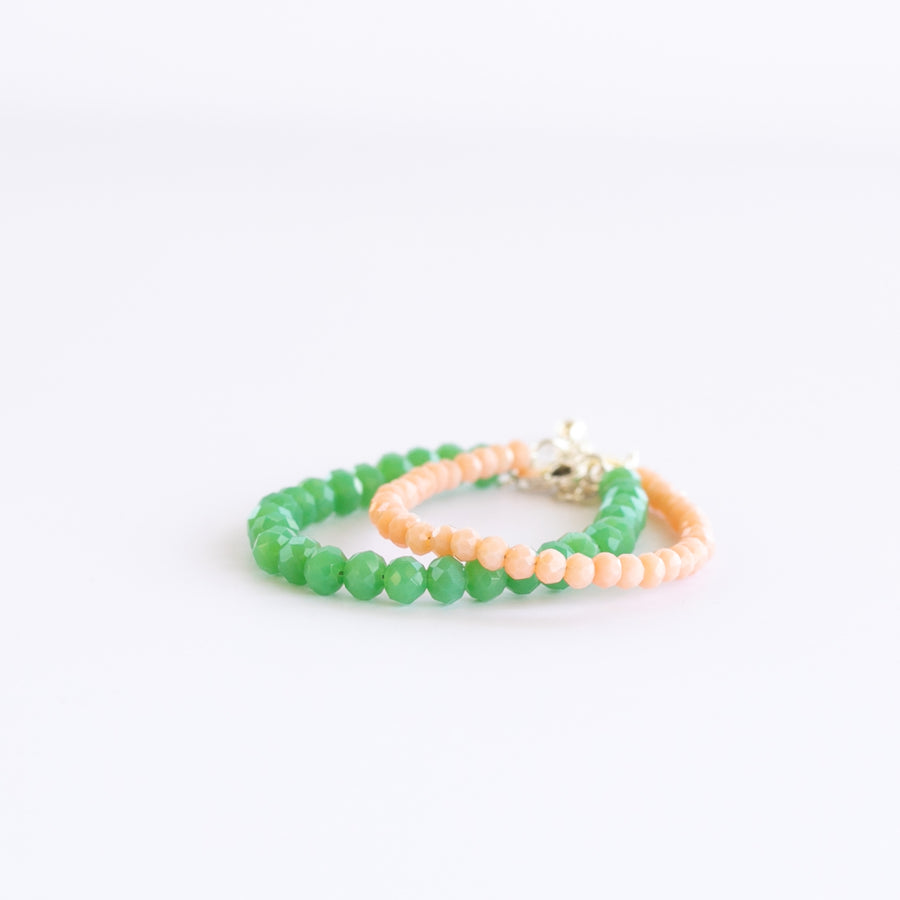 Watermelon Gem Baby Bracelet Set | Current