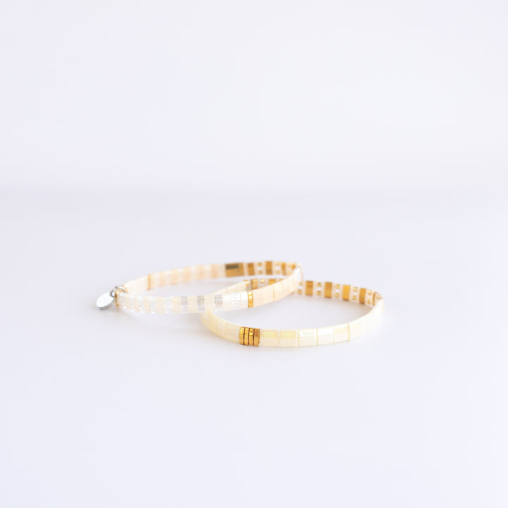 SANTA MONICA Bracelet Stack | Handmade Beaded Bracelets | Shop Current