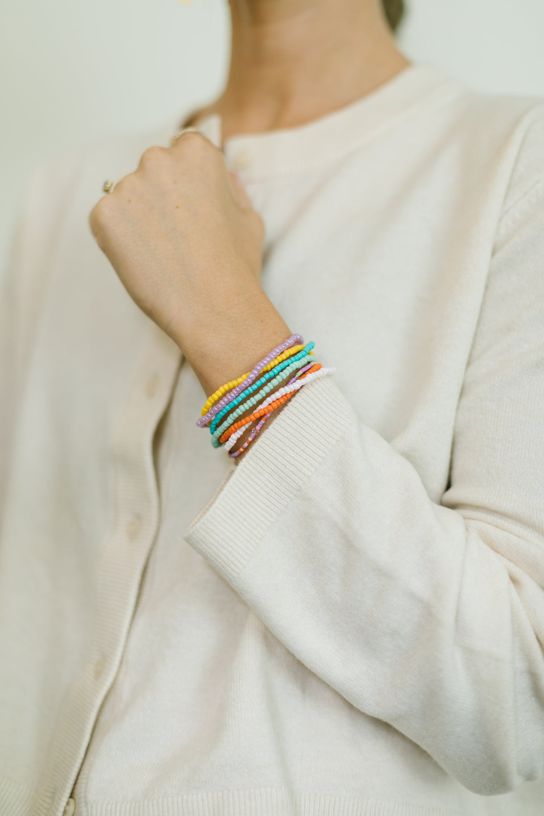 ACCENT BRACELET STACK - BOLD BRIGHTS