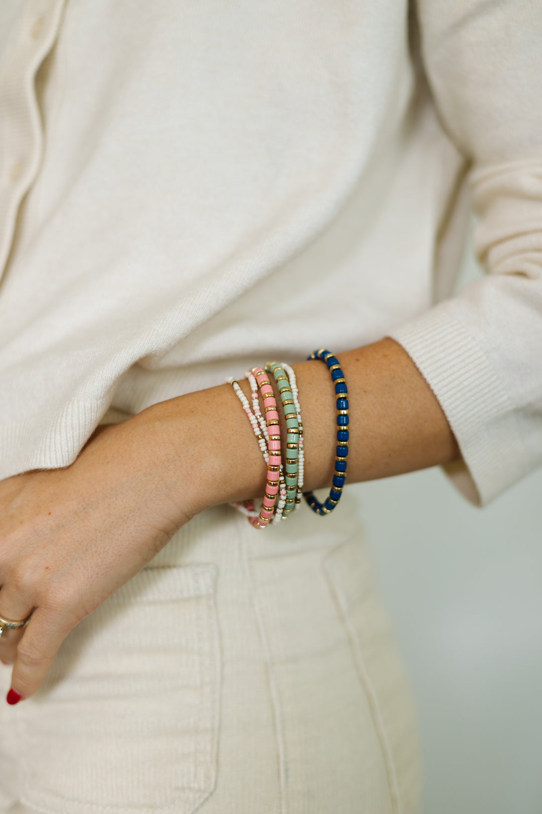 Mesa Bracelet Stack | Bead Bracelets for Women | Current