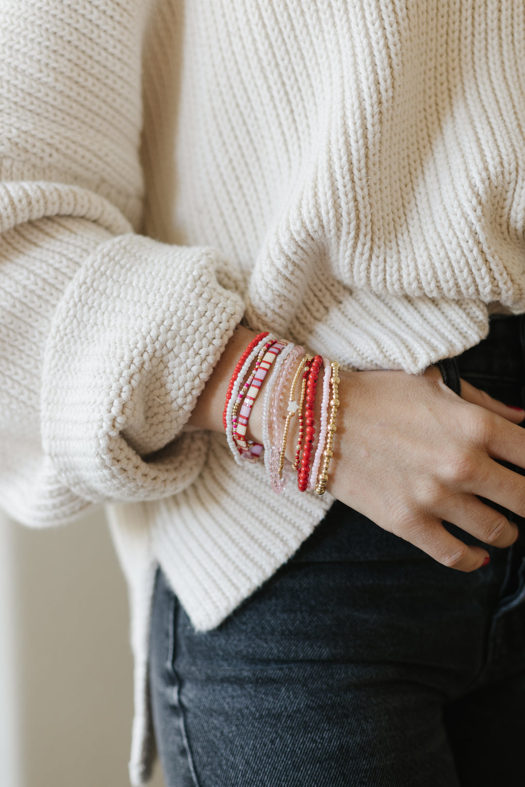 CANDY CANE LANE BRACELET STACK