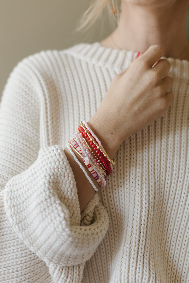 CANDY CANE LANE BRACELET STACK