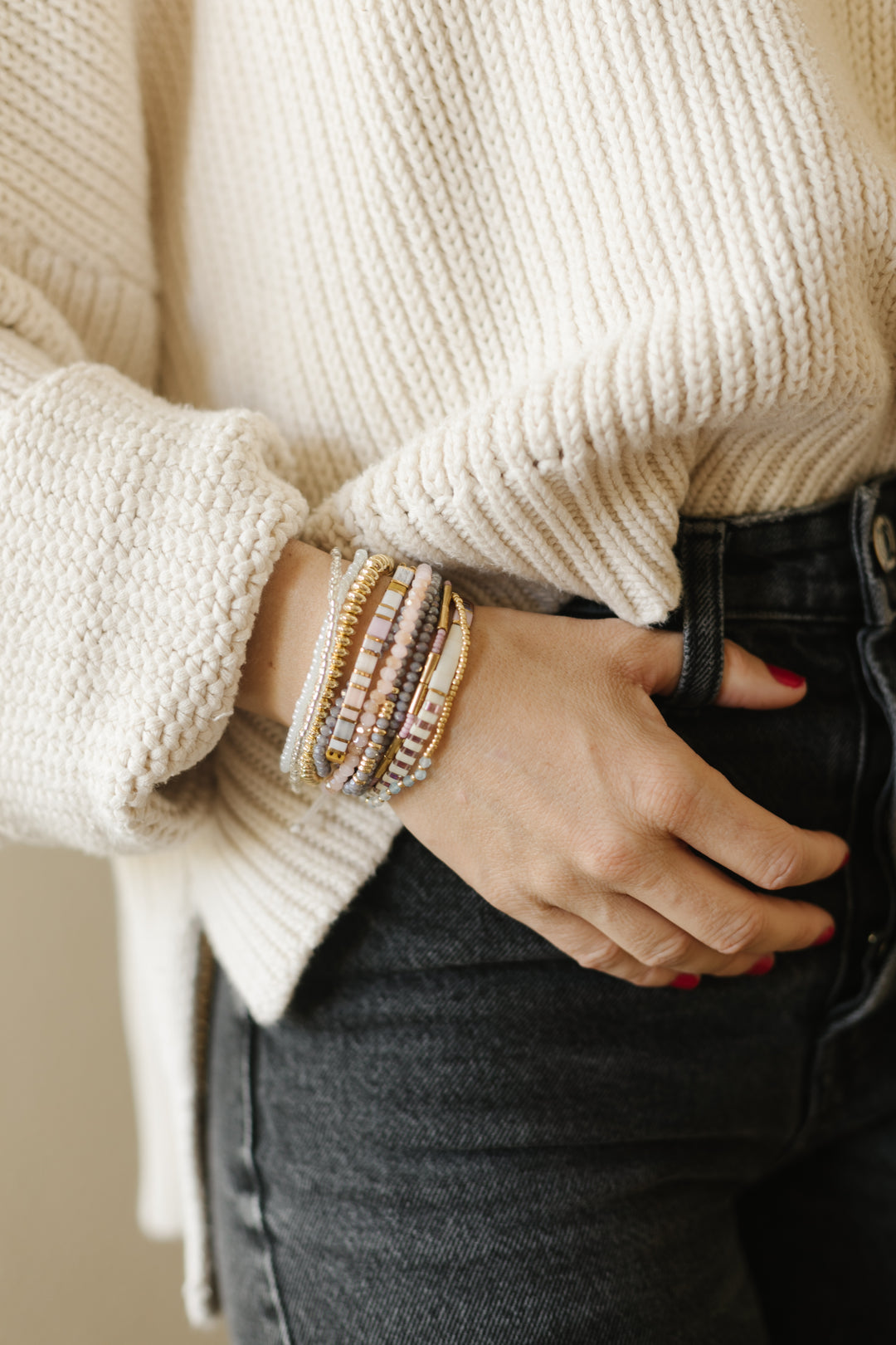 SUGARPLUM BRACELET STACK