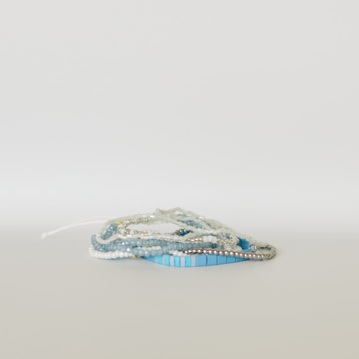 SNOWFLAKE BRACELET STACK