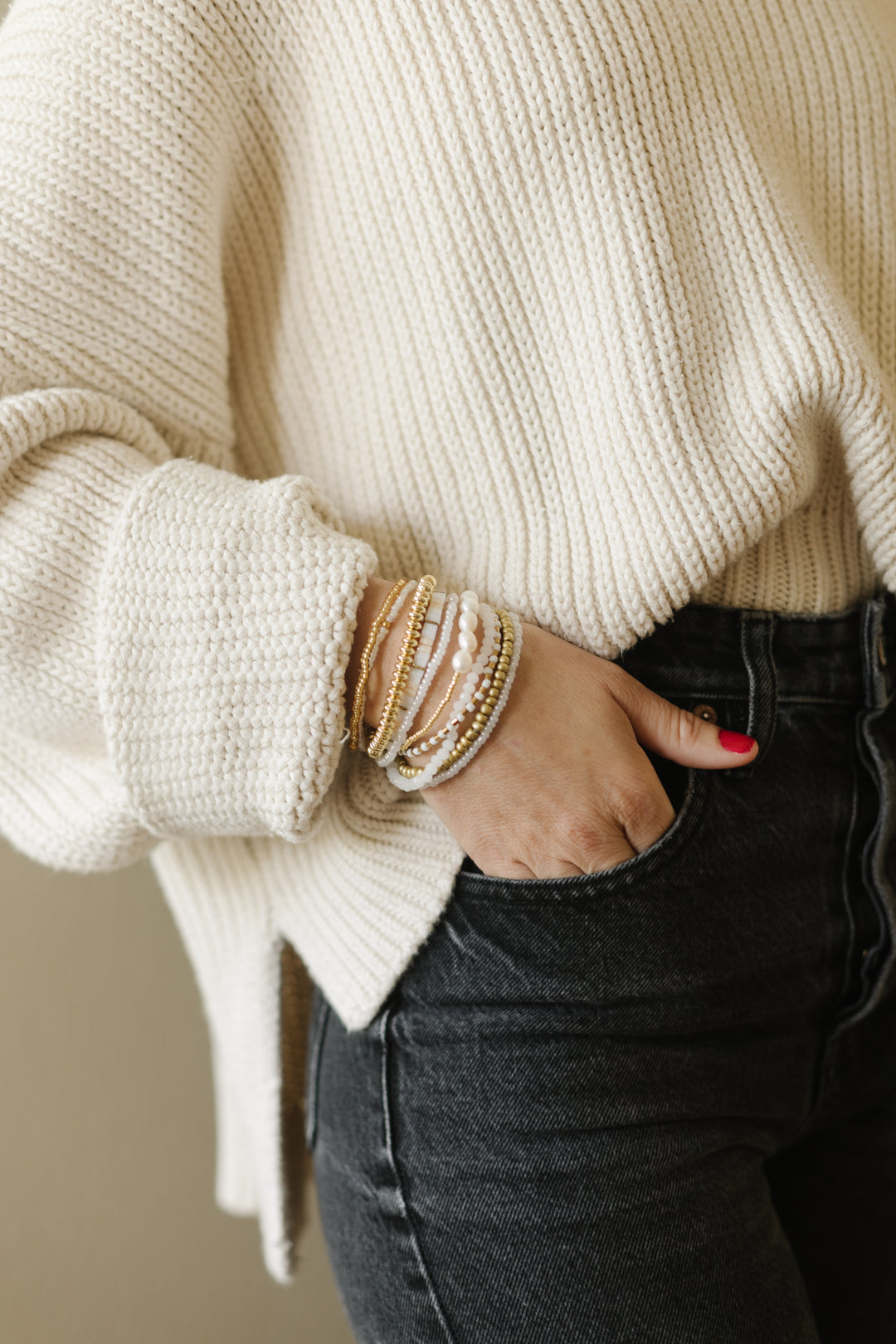 GOLDEN GLOW BRACELET STACK