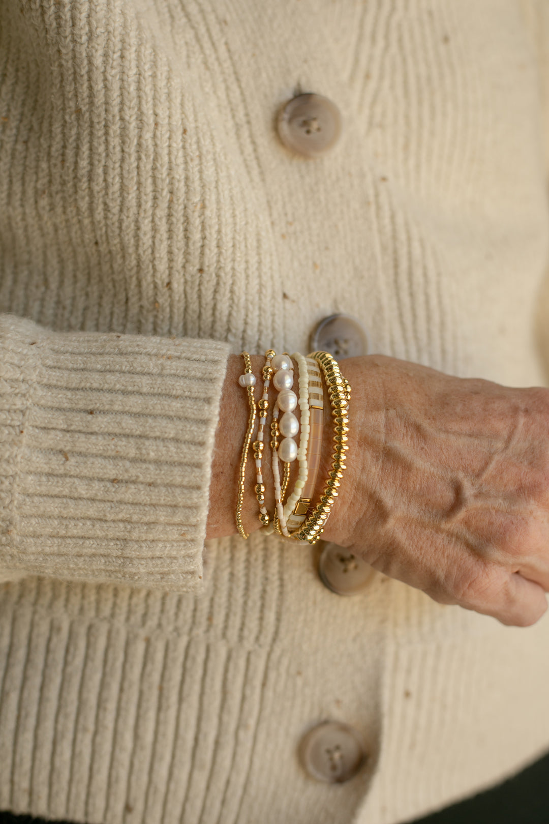 Warm White Sample Stack