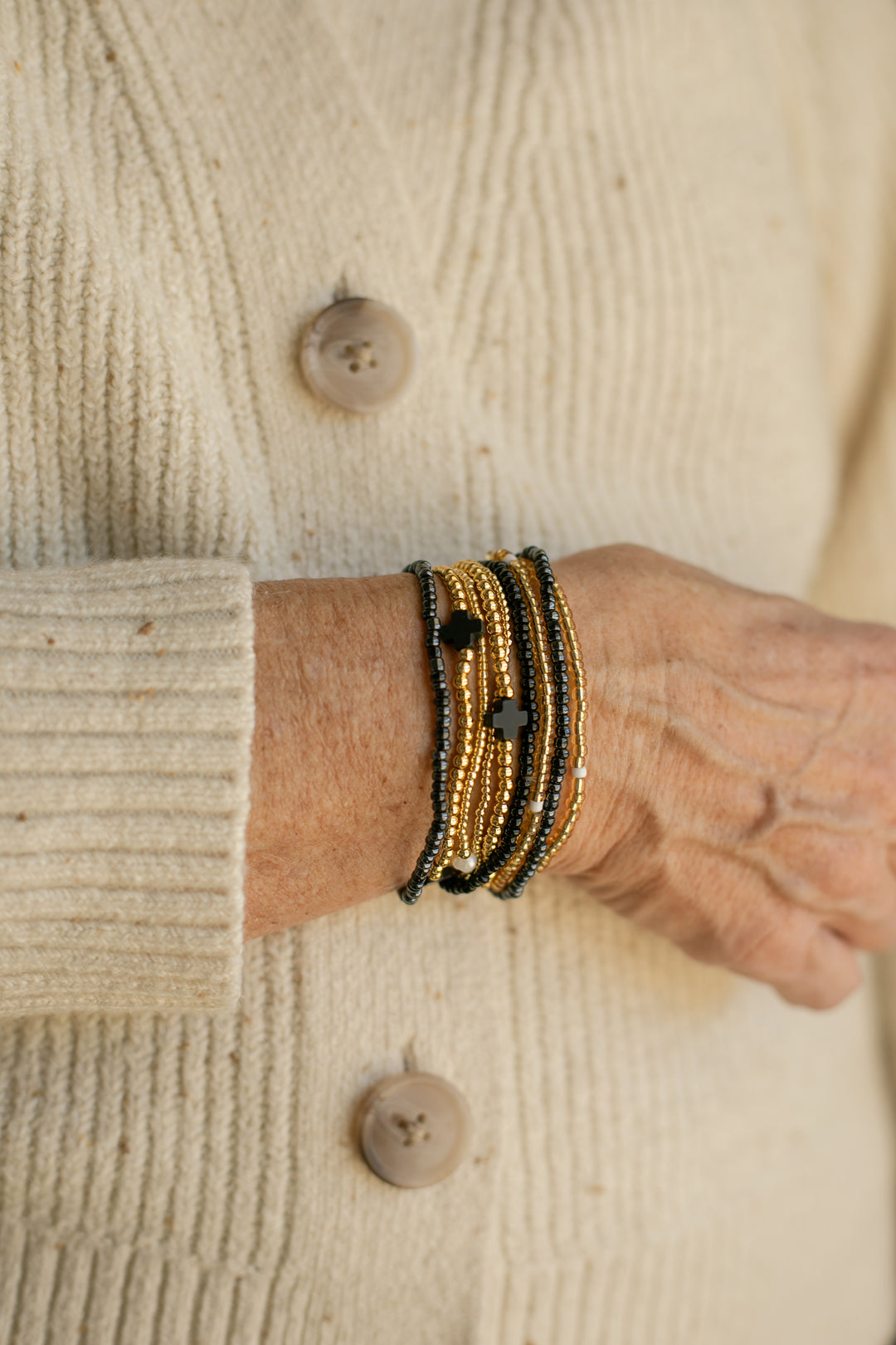 BLACK AND GOLD Sample Stack