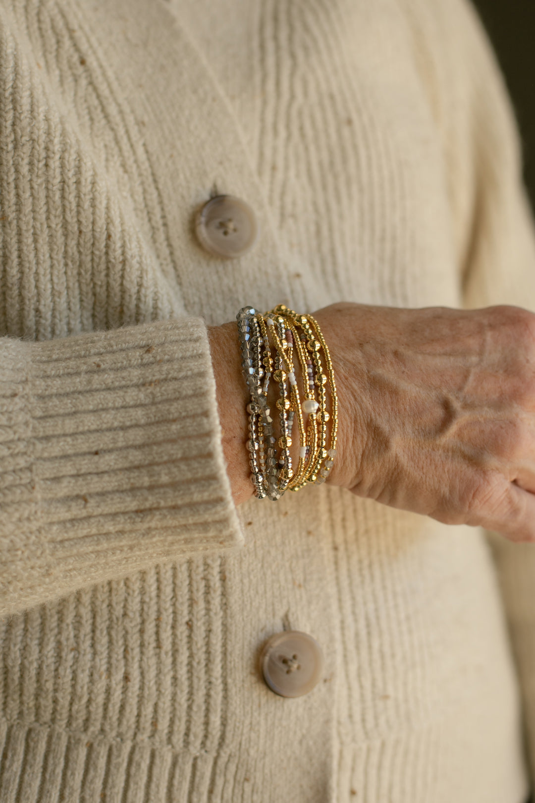 Gold and Silver Sample Stack